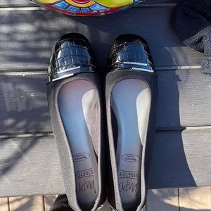 Impo loafers. Patton leather accents and memory foam